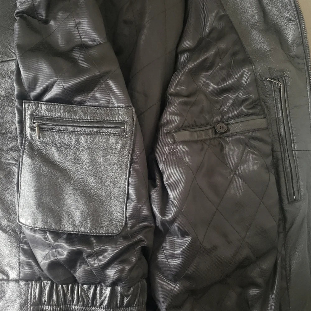 Vintage Niko Genuine Leather Designs Jacket